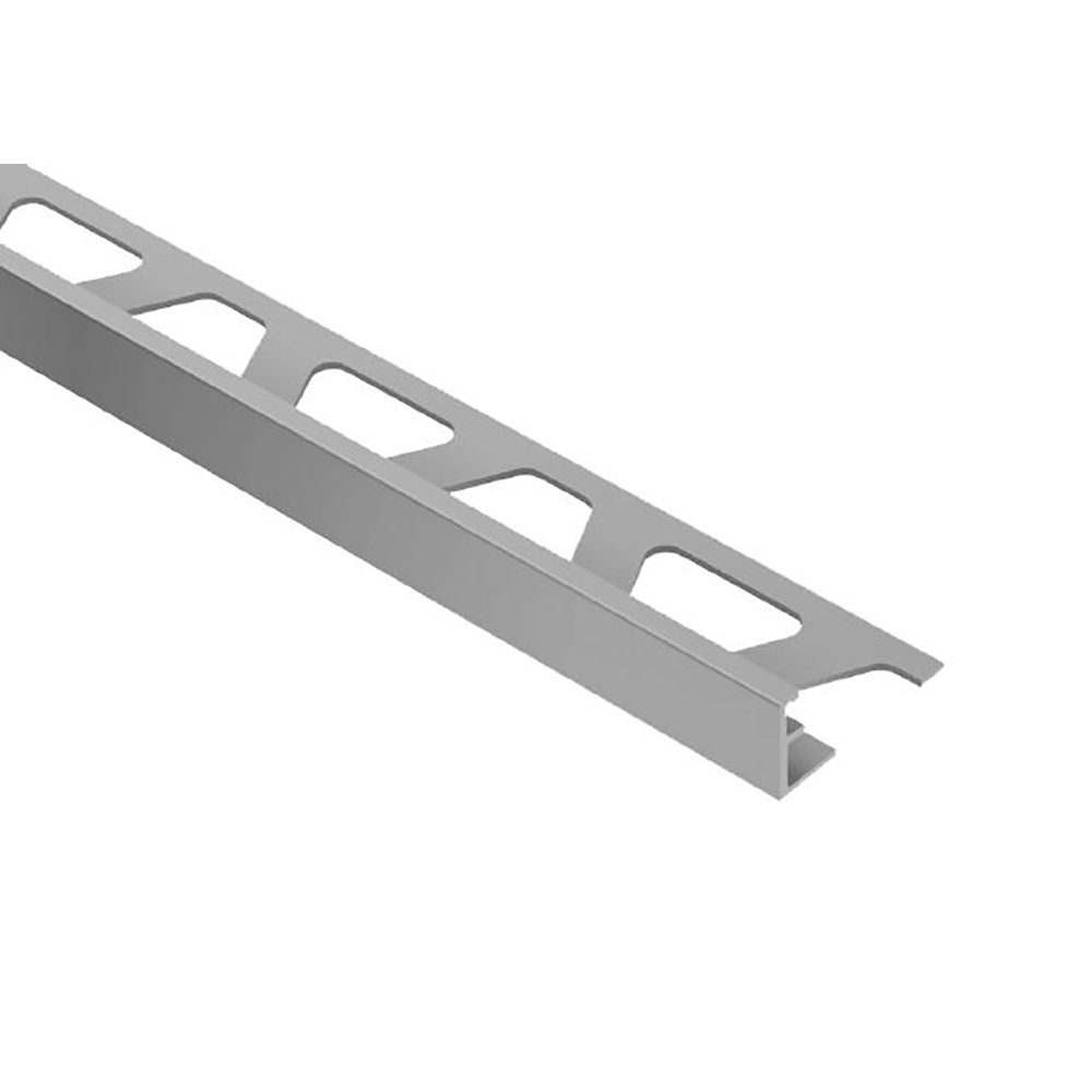 Schlüter Fliesenschiene AC 2,5 m Schiene Grau Metallic H = 12,5 mm L Form