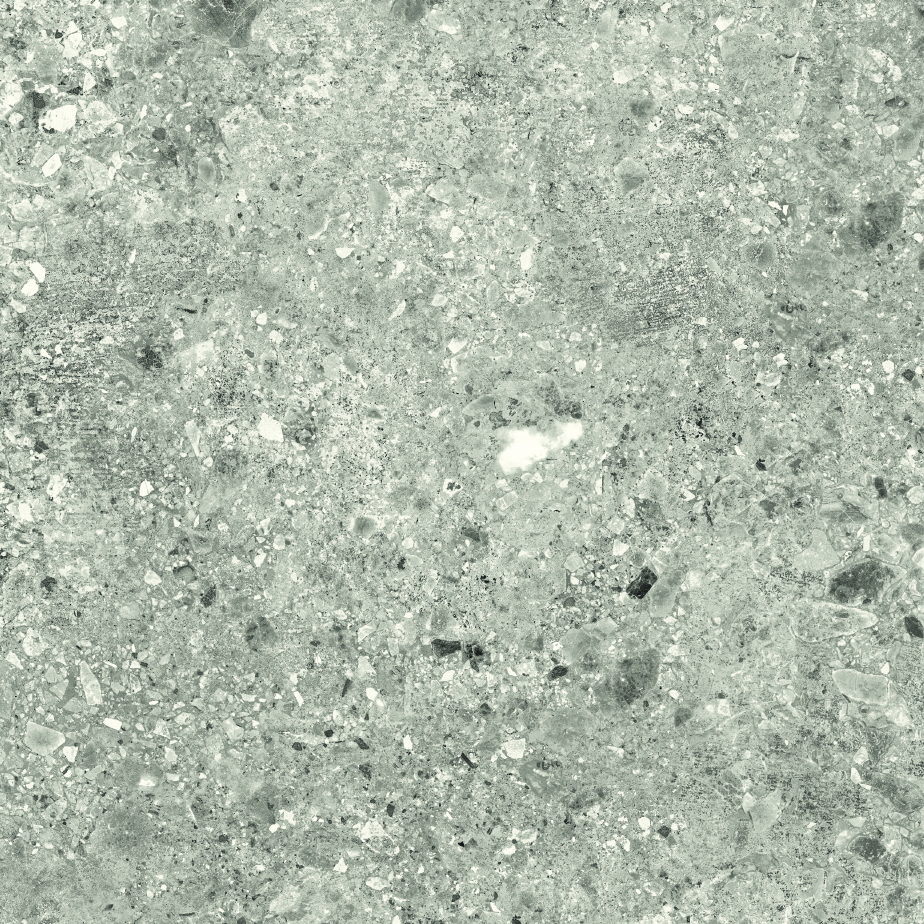 Urbanixx Gres Kyoto Bodenfliese Terrazzooptik Grau Matt 80x80 cm rektifiziert R10