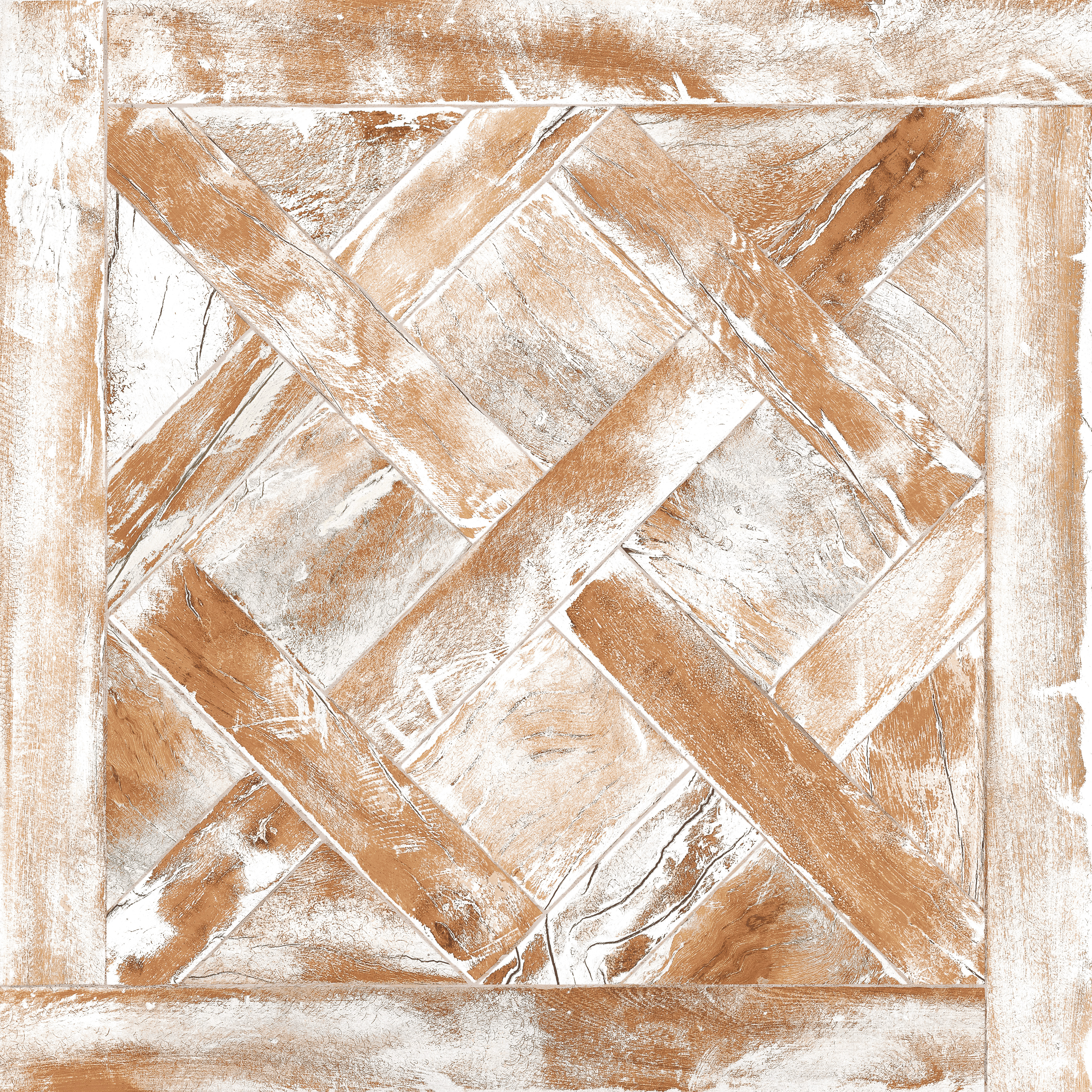 Peronda Forest Retrofliese Holzoptik Weiß Matt 45x45 cm 