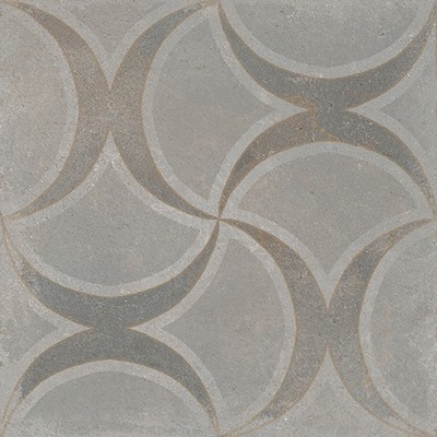 Gardenia Make Dekor Cementine Mix Dunkelgrau Matt 20x20 cm rektifiziert R10 