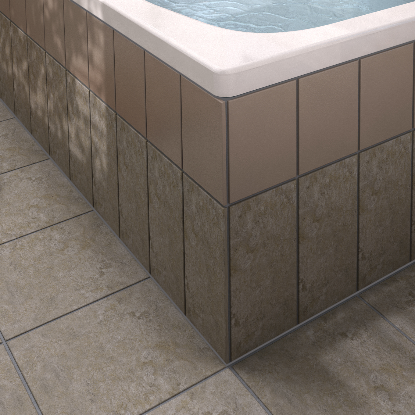 Lux Elements Badewannenverkleidungsset 183x60x3 cm Lux Elements Badewannenverkleidungsset 183x60x3 cm