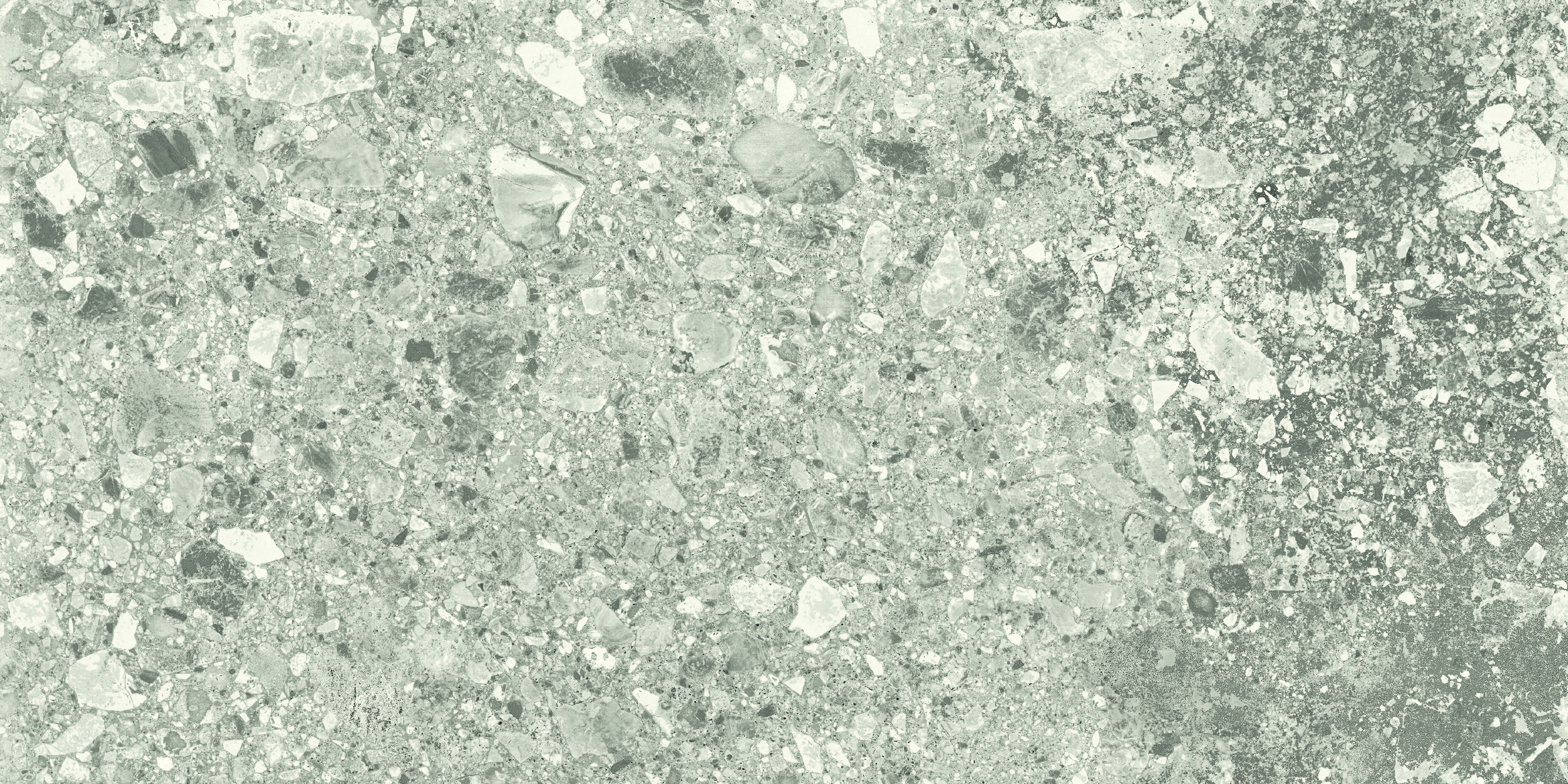 Urbanixx Gres Kyoto Bodenfliese Terrazzooptik Grau matt 30x60 cm rekt. R10