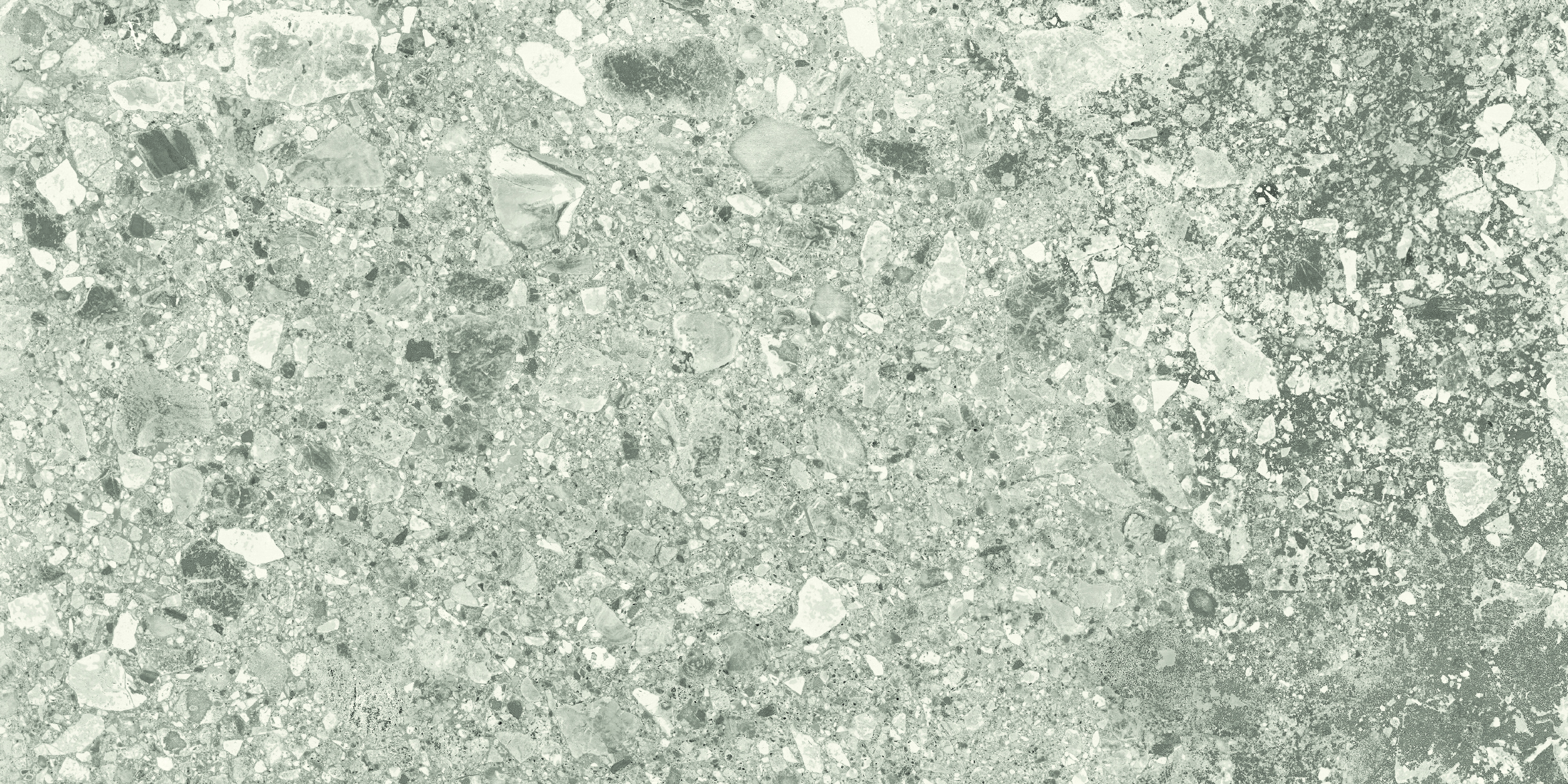 Urbanixx Gres Kyoto Bodenfliese Terrazzooptik Grau matt 30x60 cm rektifiziert R10