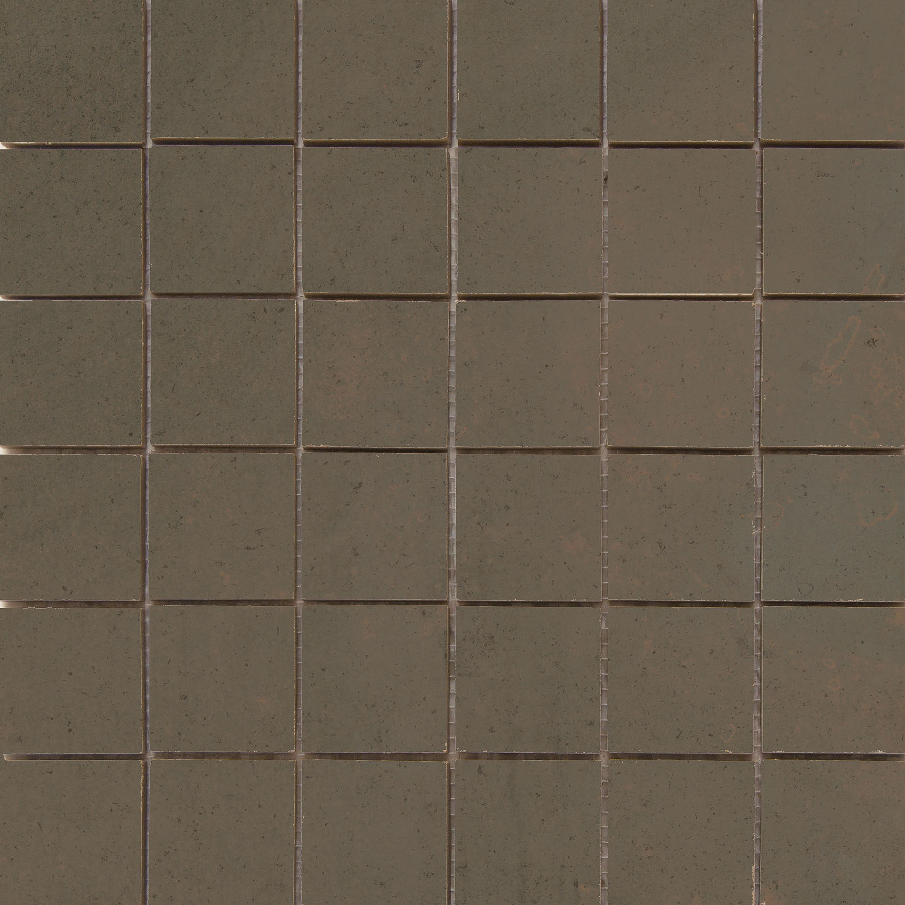 Urbanixx Gres Orebro Mosaik Bodenfliesen Metalloptik Braun Matt 30x30 cm rektifiziert 