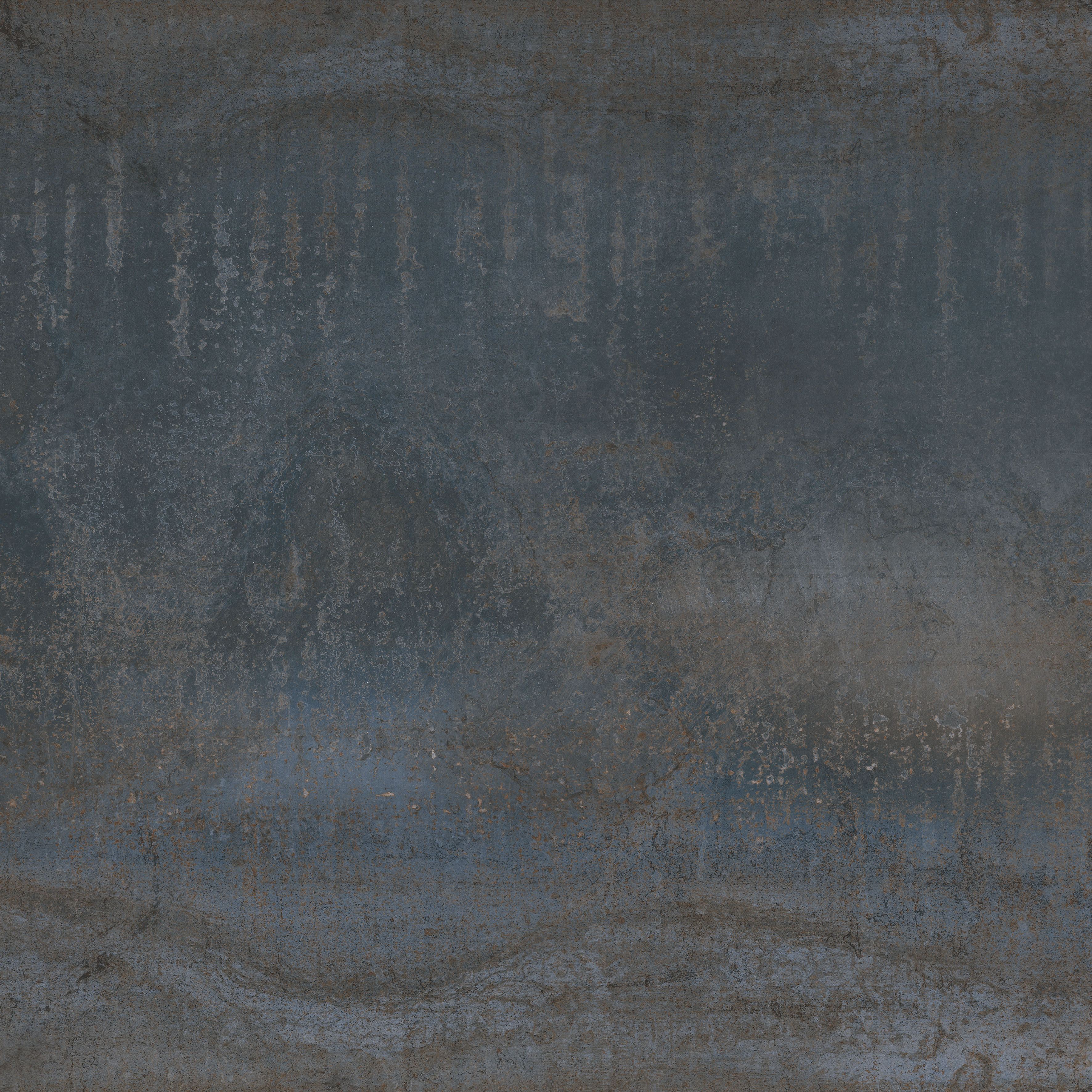 Urbanixx Gres Karlstadt Bodenfliesen Metalloptik Blau Matt 60x60 cm rektifiziert R9