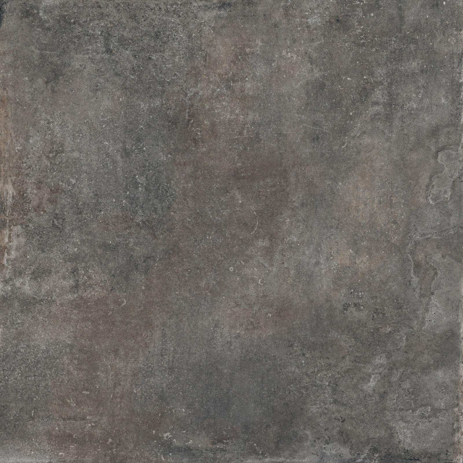 Flaviker Re Tour Bodenfliese Betonoptik Braun Matt 120x120 cm rektifiziert R10B