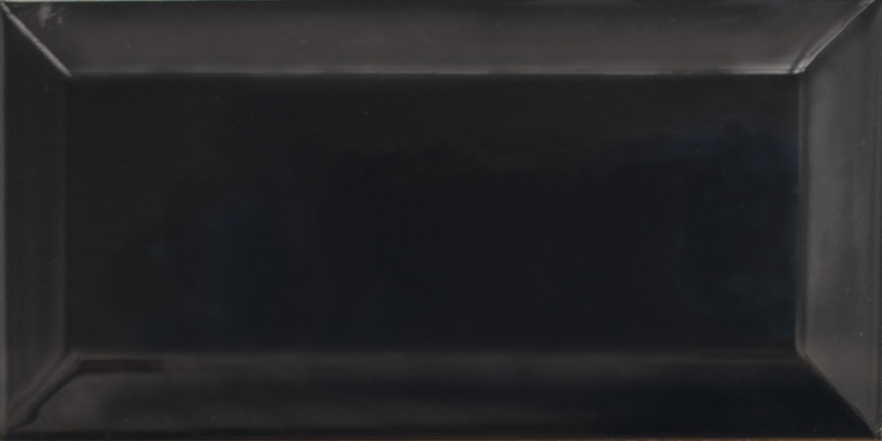 Urbanixx Gres Göteborg Metrofliesen Schwarz Glänzend 7,5x15 cm  