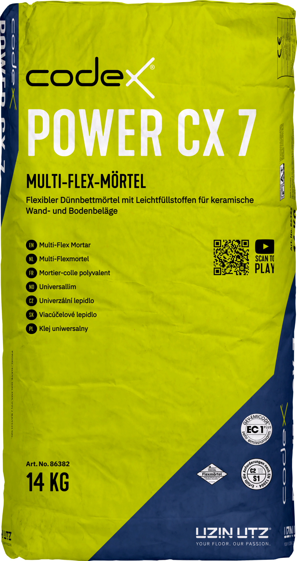 Codex Power CX 7 14 kg Multi Flex Mörtel