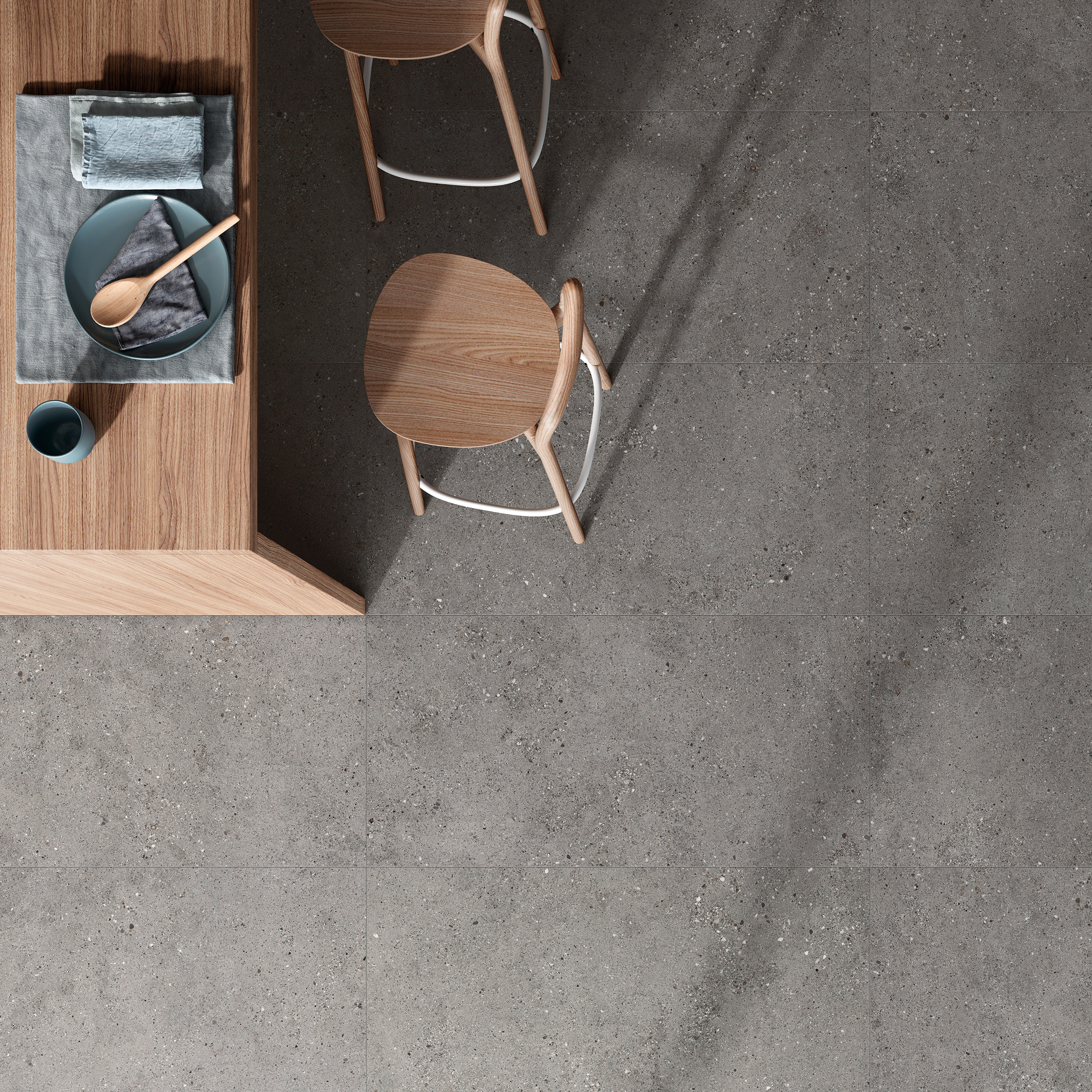 Urbanixx Gres Florenz Bodenfliese Natursteinoptik Anthrazit matt 60x60 cm rekt. Urbanixx Gres Florenz Bodenfliese Natursteinoptik Anthrazit matt 60x60 cm rekt.