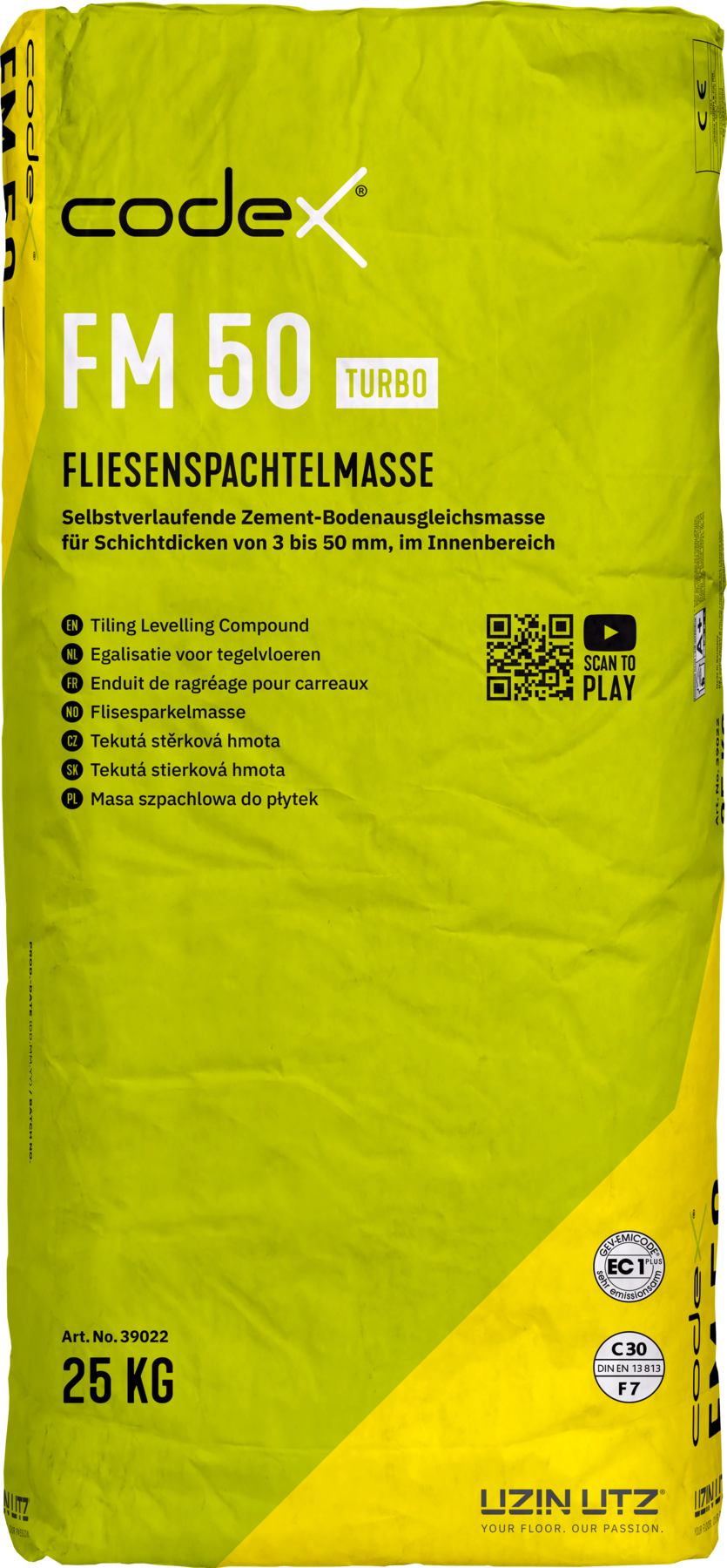 Codex FM 50 Turbo 25 kg Fliesenspachtelmasse