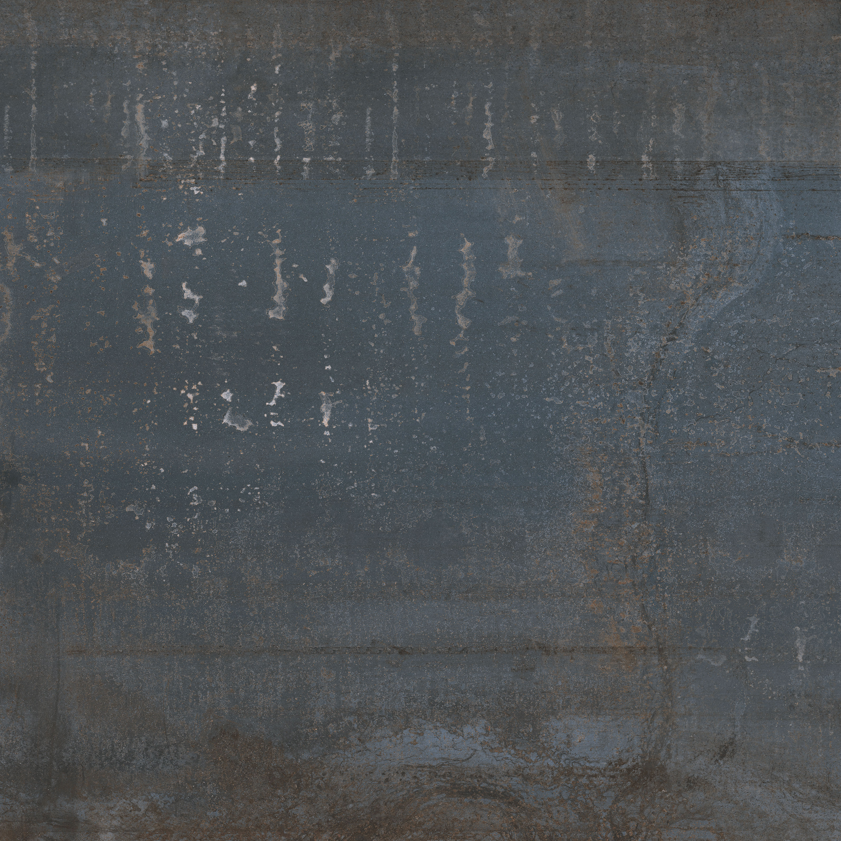 Urbanixx Gres Karlstadt Bodenfliesen Metalloptik Blau Matt 60x60 cm rektifiziert R9